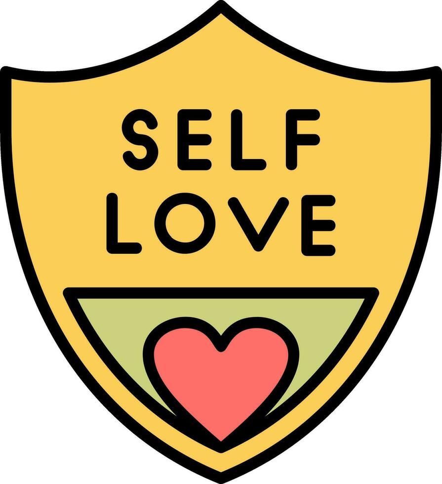 Self Love Vector Icon