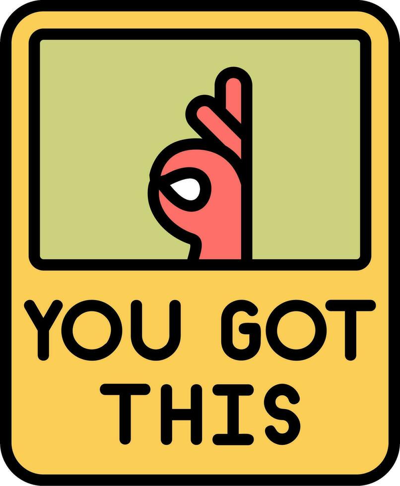 You Got This Vector Icon