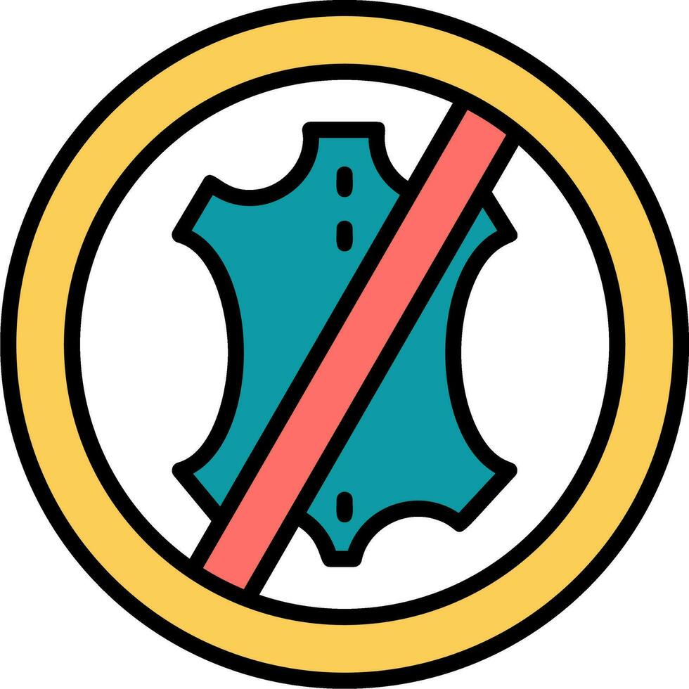 no leather Vector Icon