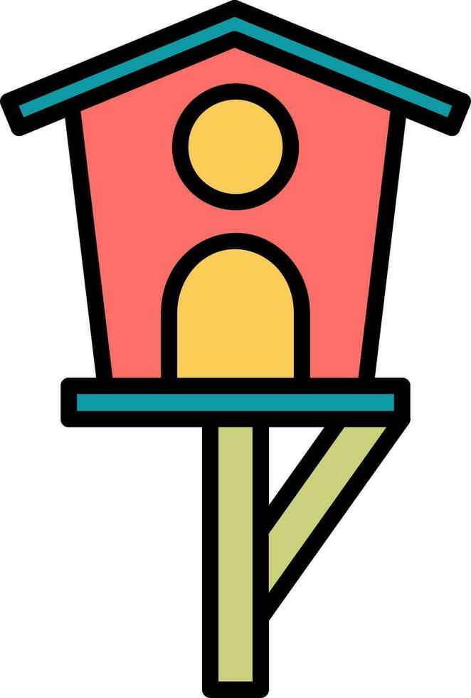bird house Vector Icon