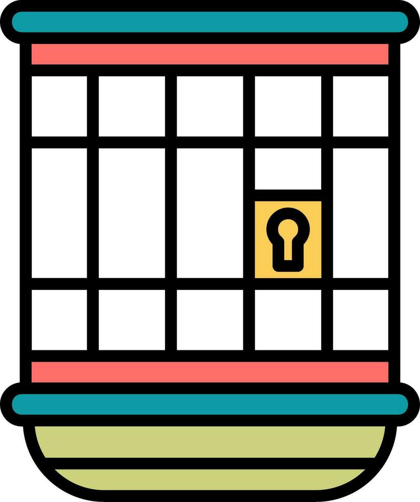 Cage Vector Icon
