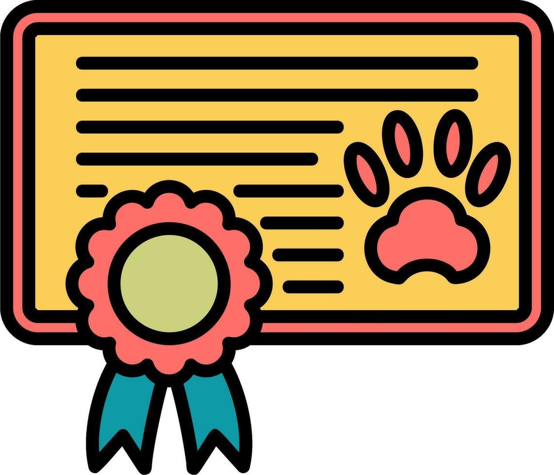 certificate Vector Icon