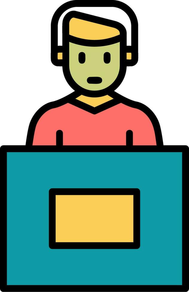 Interview Vector Icon