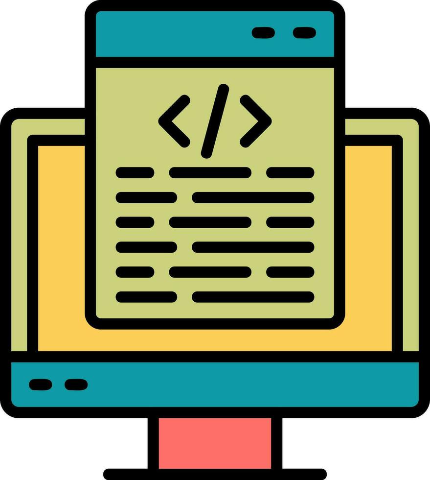 Code Vector Icon