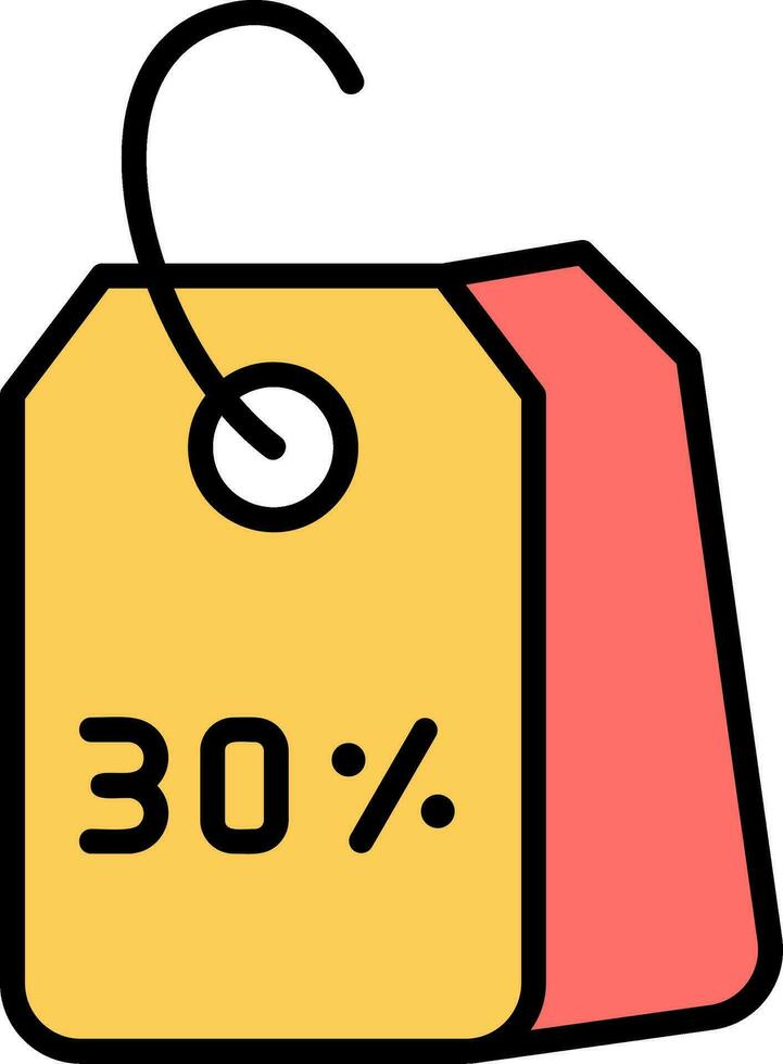 Disscount Tag Vector Icon