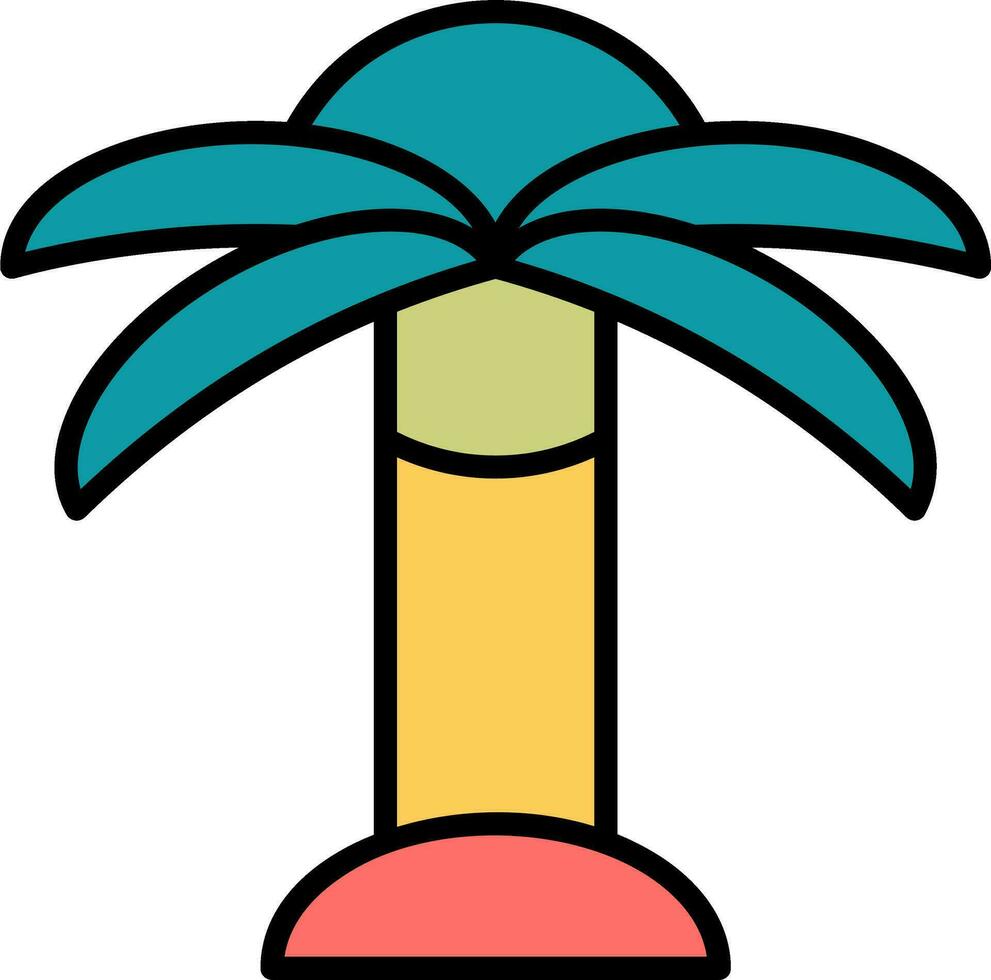 Oasis Vector Icon
