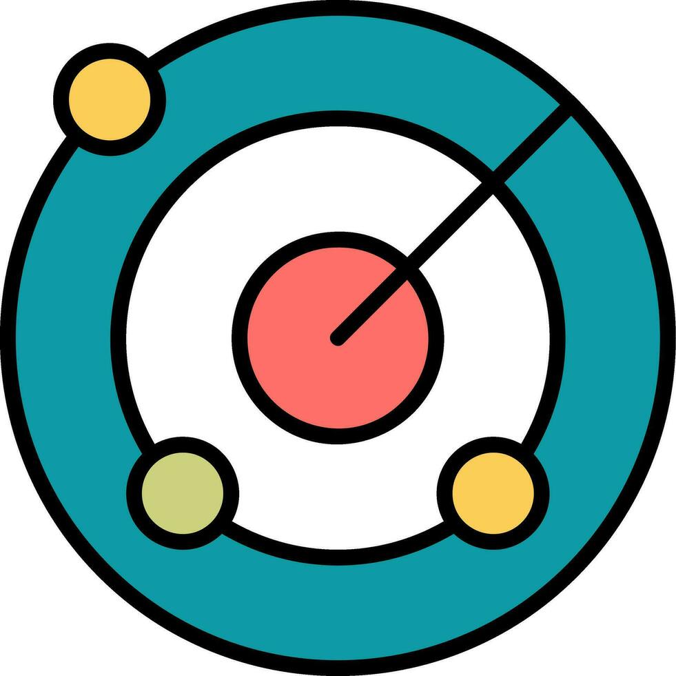 Radar Vector Icon