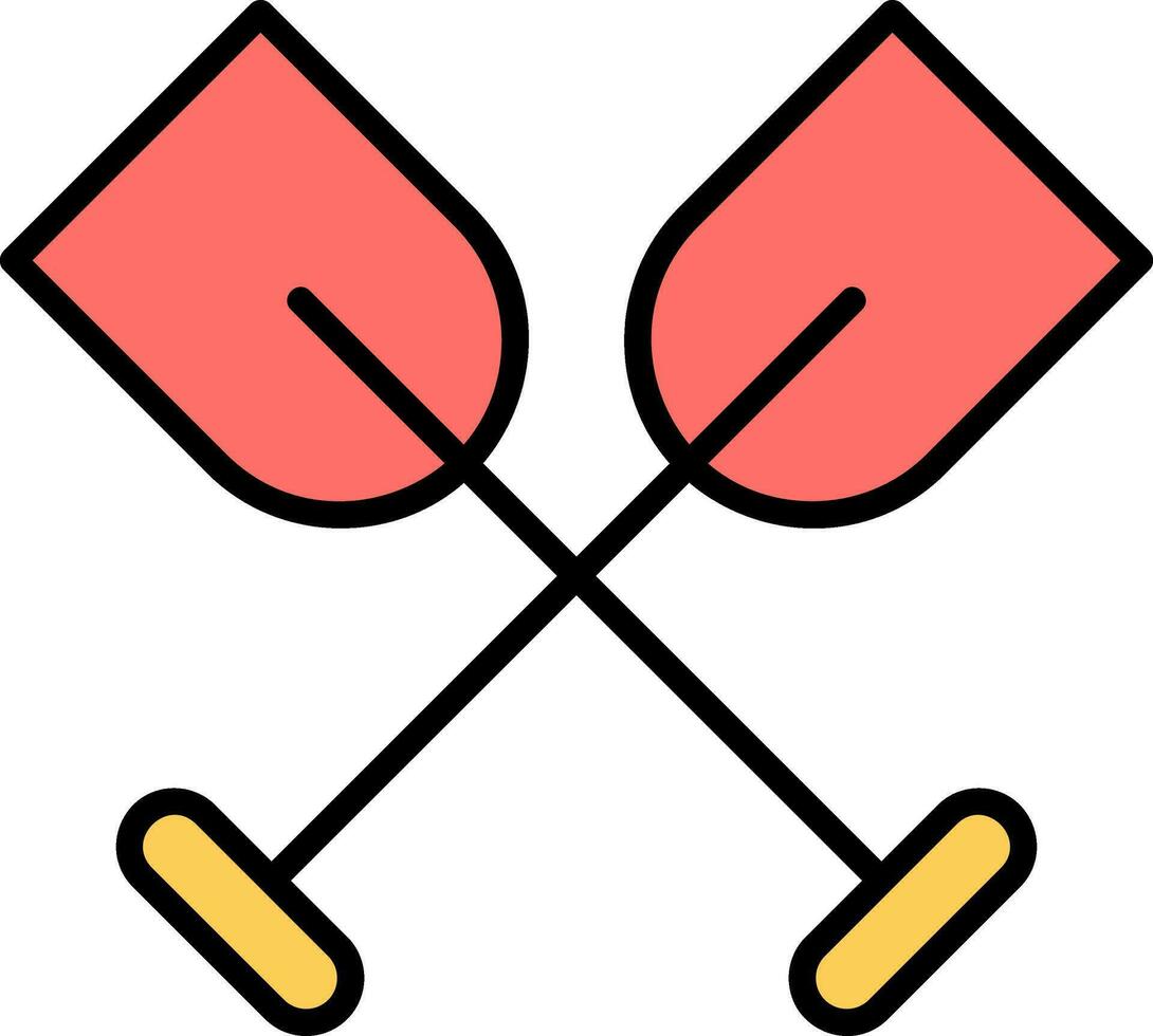 Rowing Vector Icon