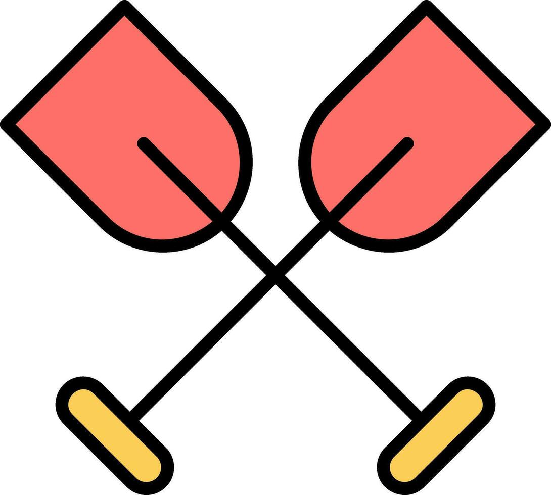 Rowing Vector Icon