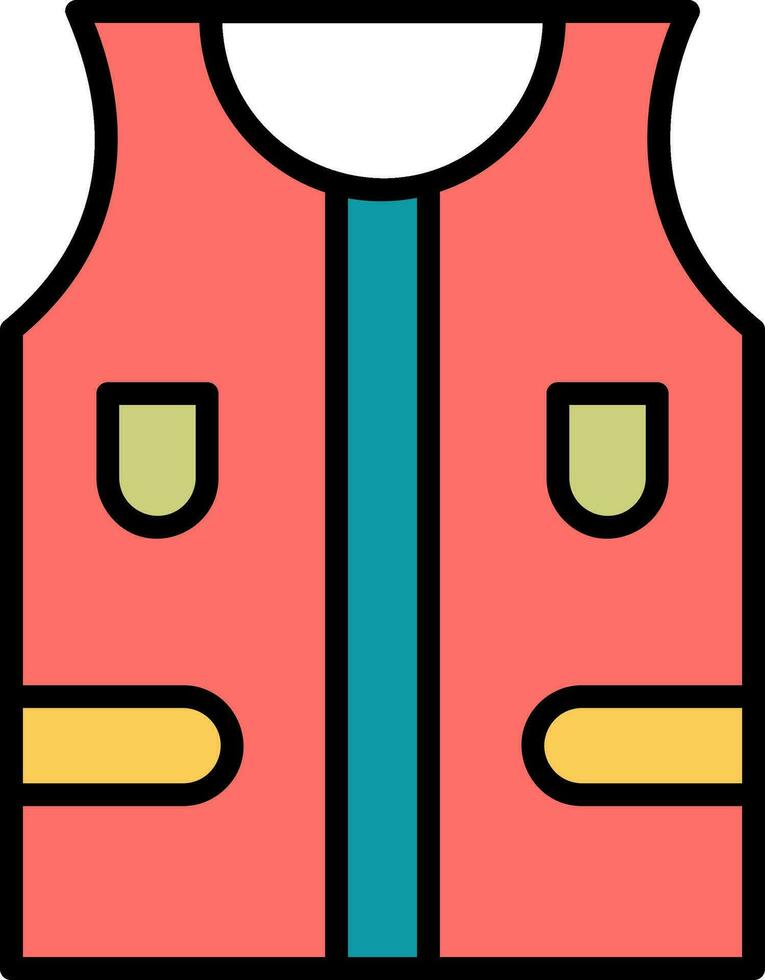 Life Jacket Vector Icon