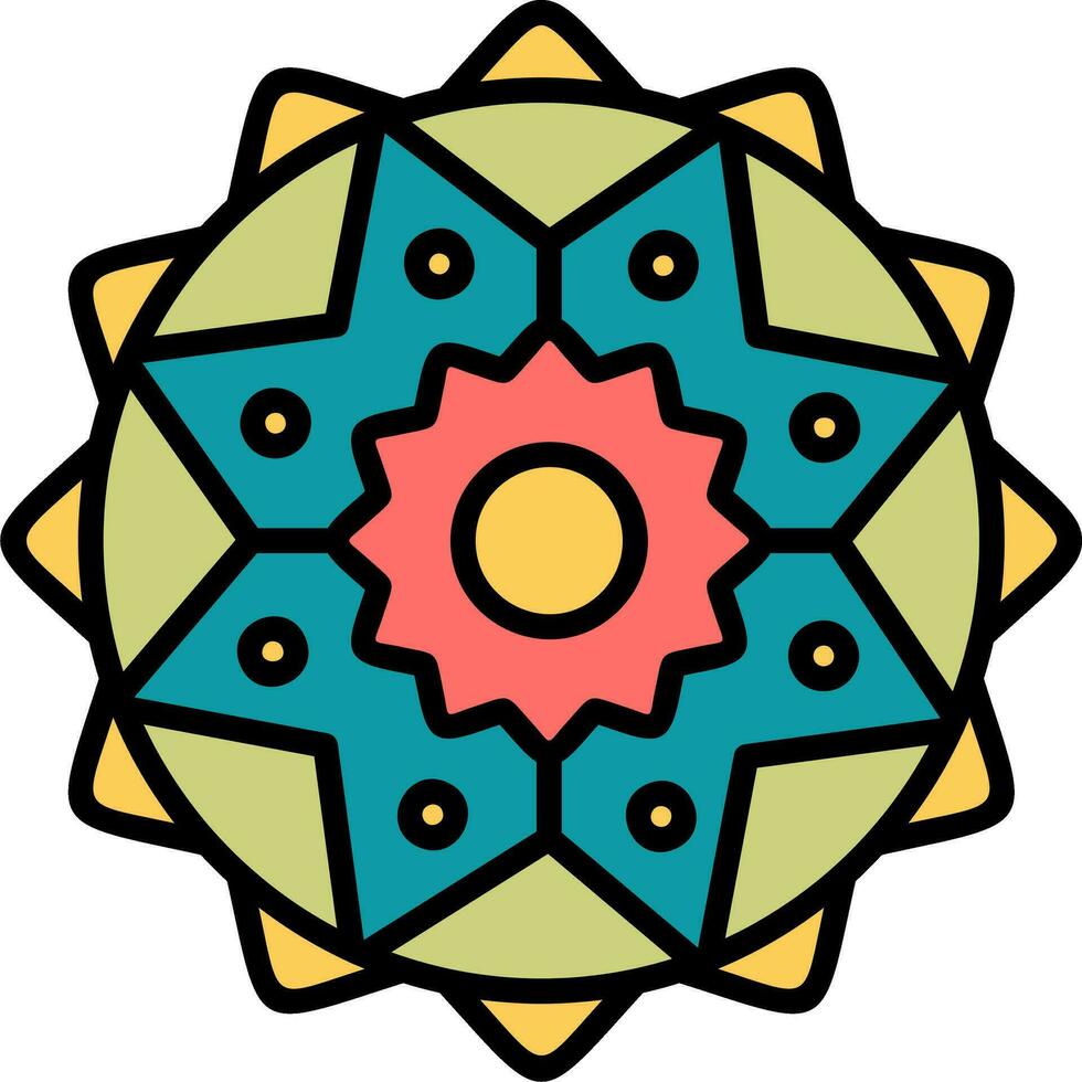 Mandala Vector Icon