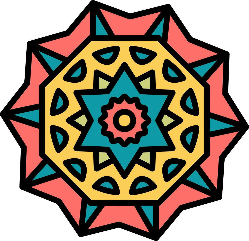 Mandala Vector Icon