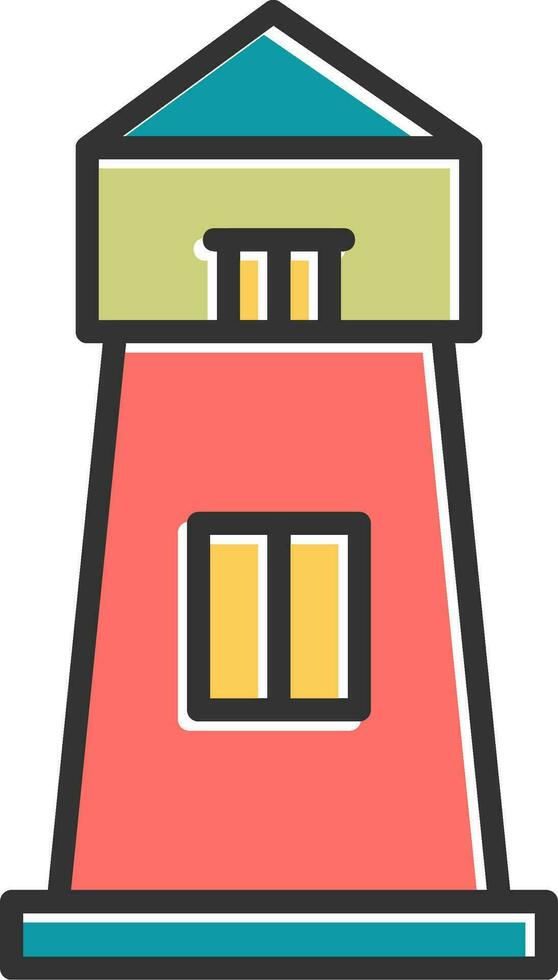 Lighthouse Vector Icon