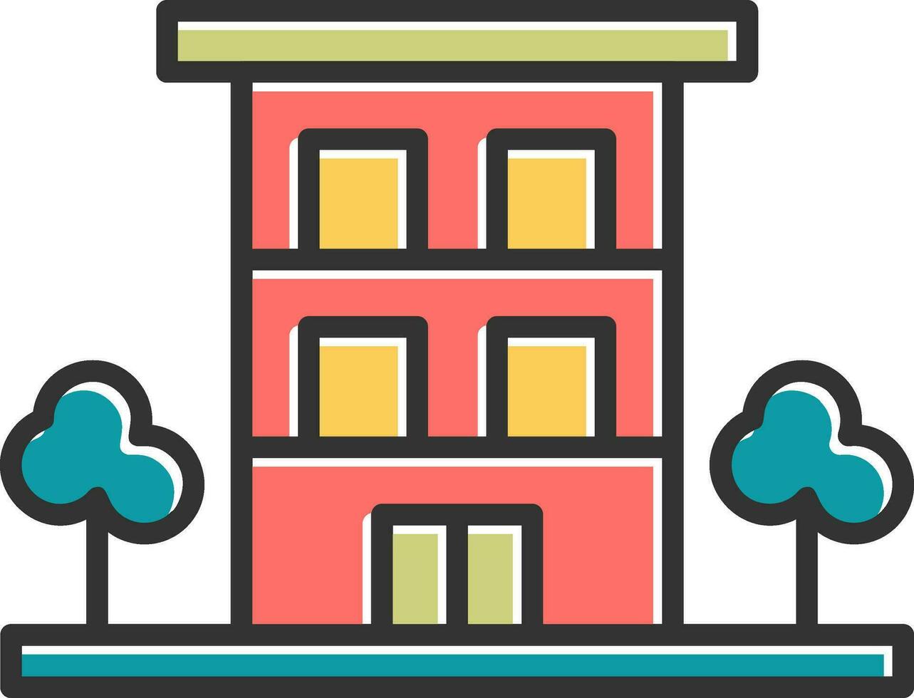 Apartment Vector Icon