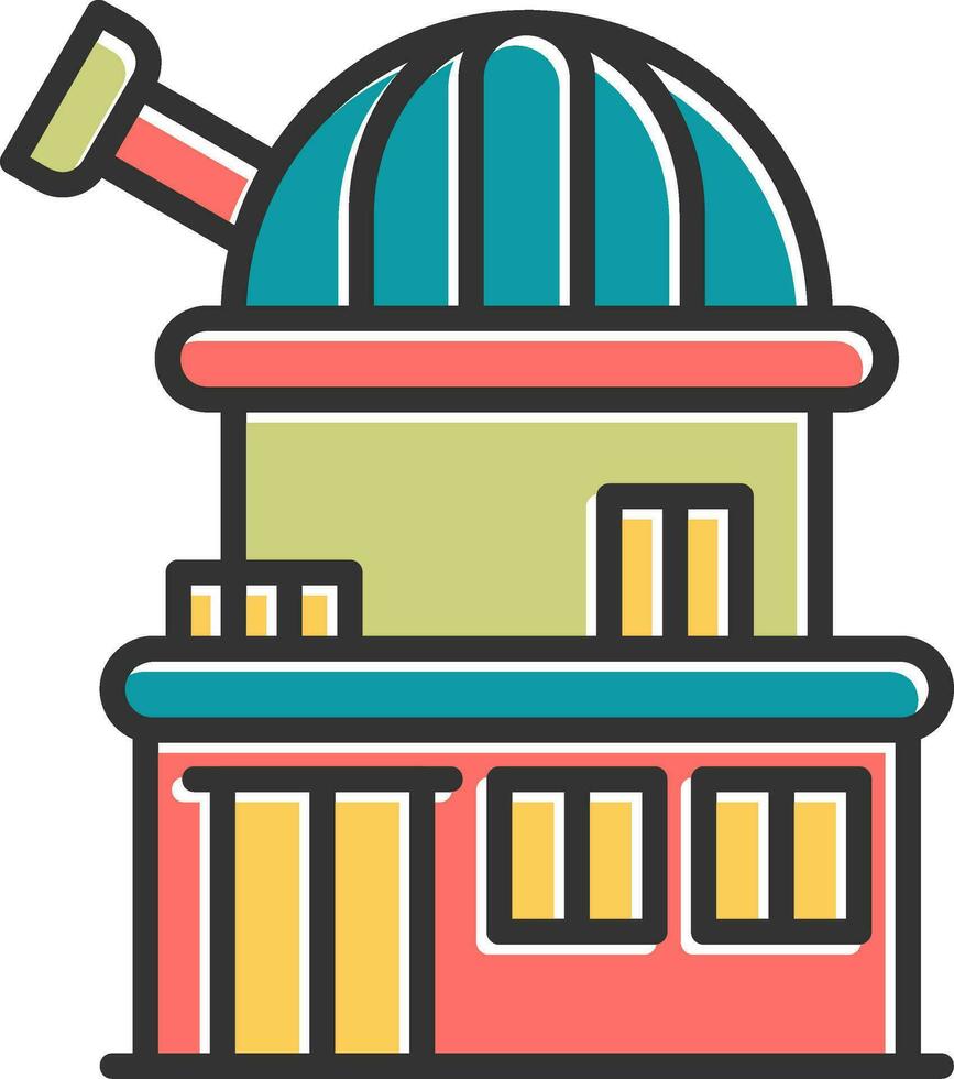 Observatory Vector Icon