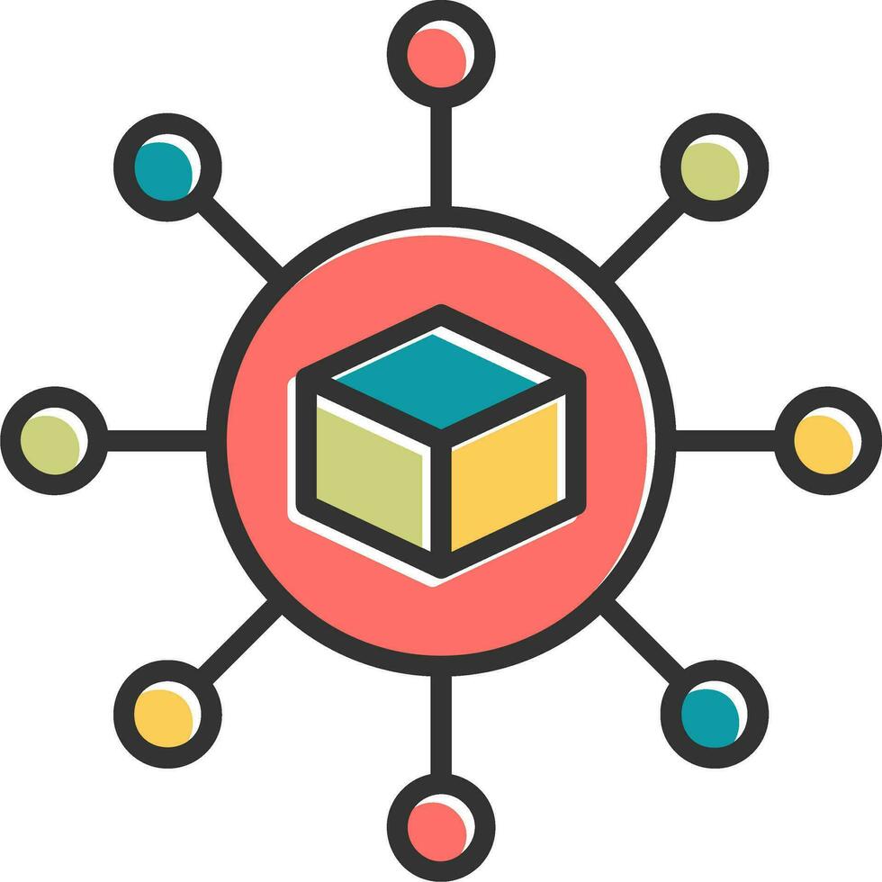 Distribution Vector Icon