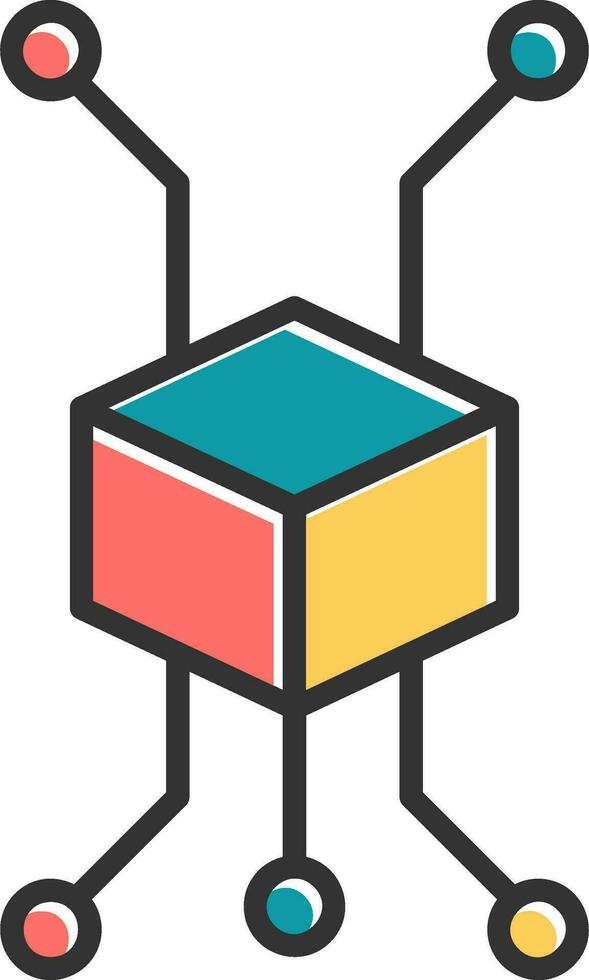 Nodes Vector Icon