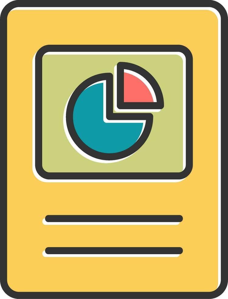 Pie Chart Vector Icon