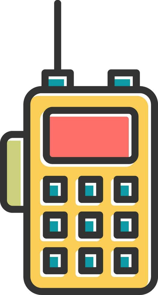 Walkie Talkie Vector Icon