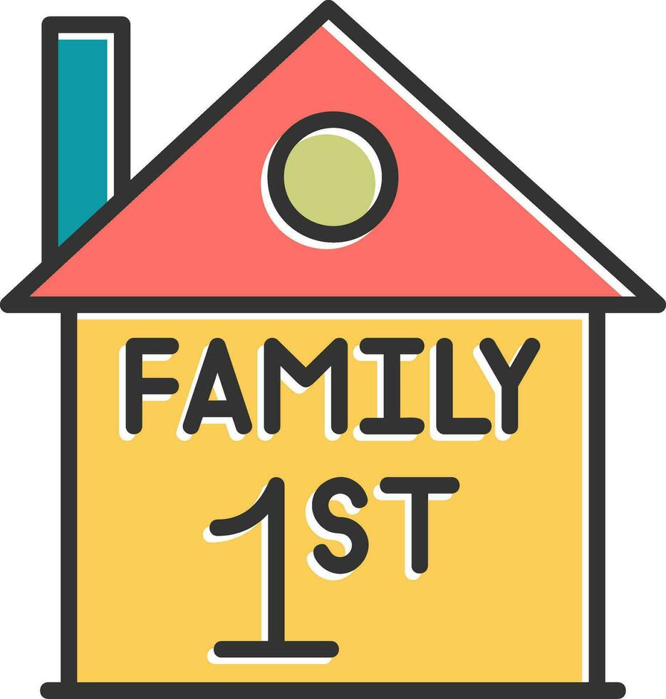 Family First Vector Icon