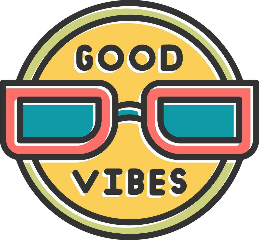 Good Vibes Vector Icon