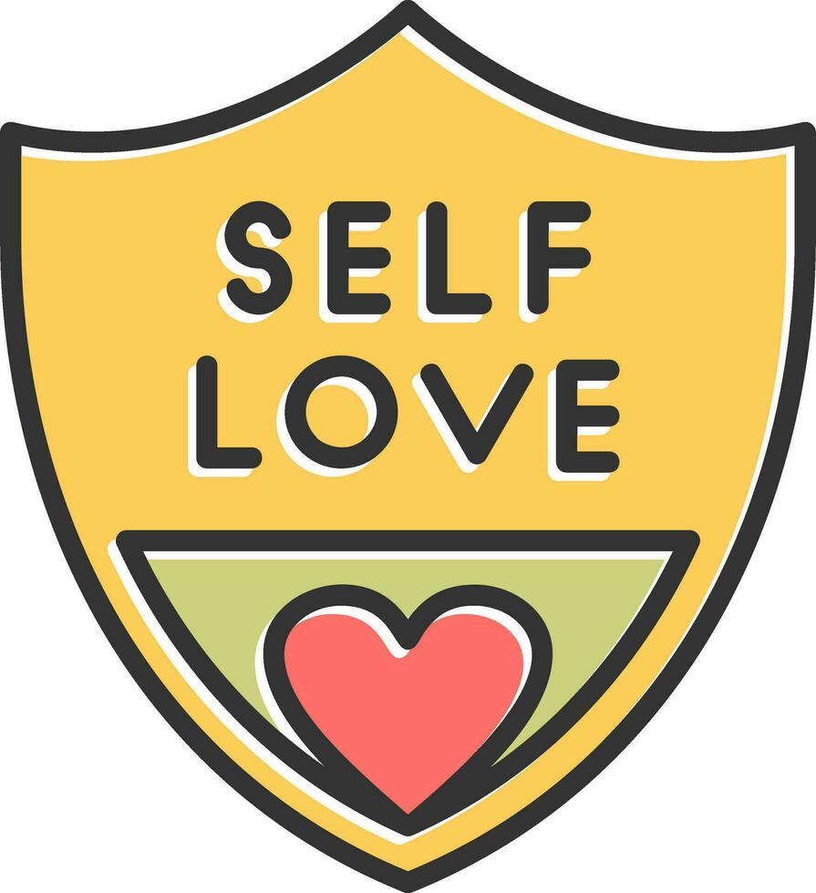 Self Love Vector Icon