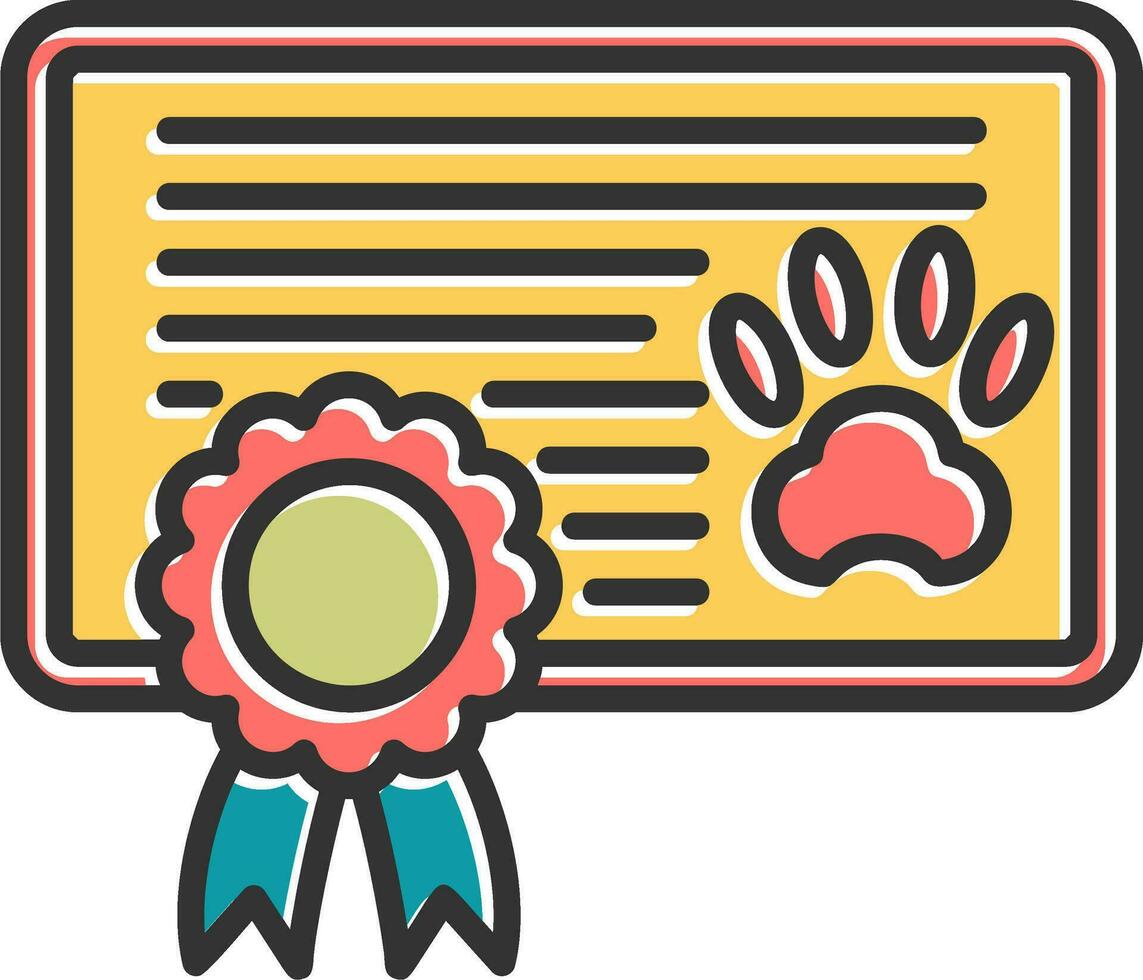 certificate Vector Icon