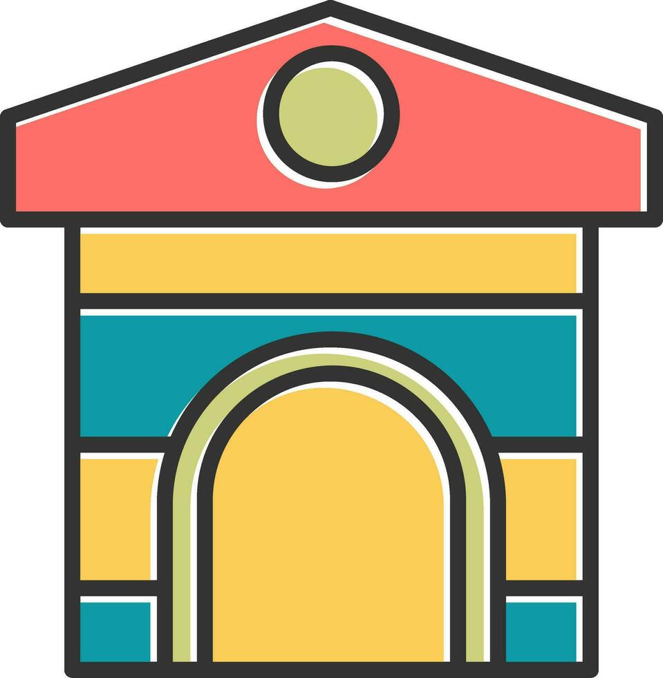 animal shelter Vector Icon