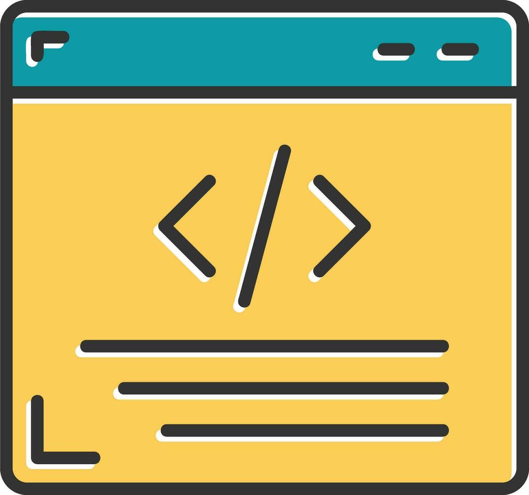 Web Programming Vector Icon