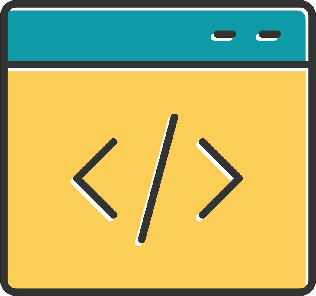 Coding Vector Icon