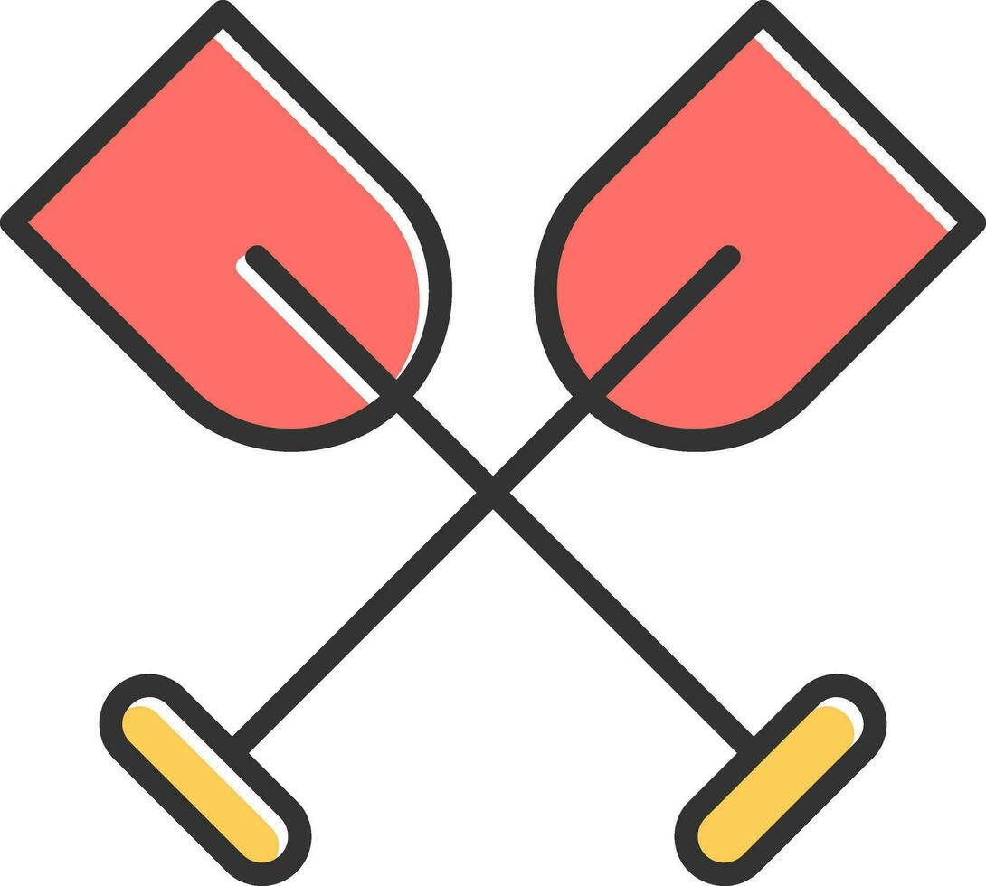 Rowing Vector Icon