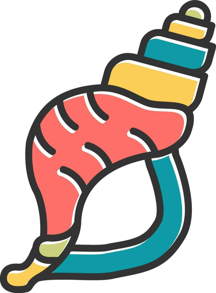Conch Shell Vector Icon
