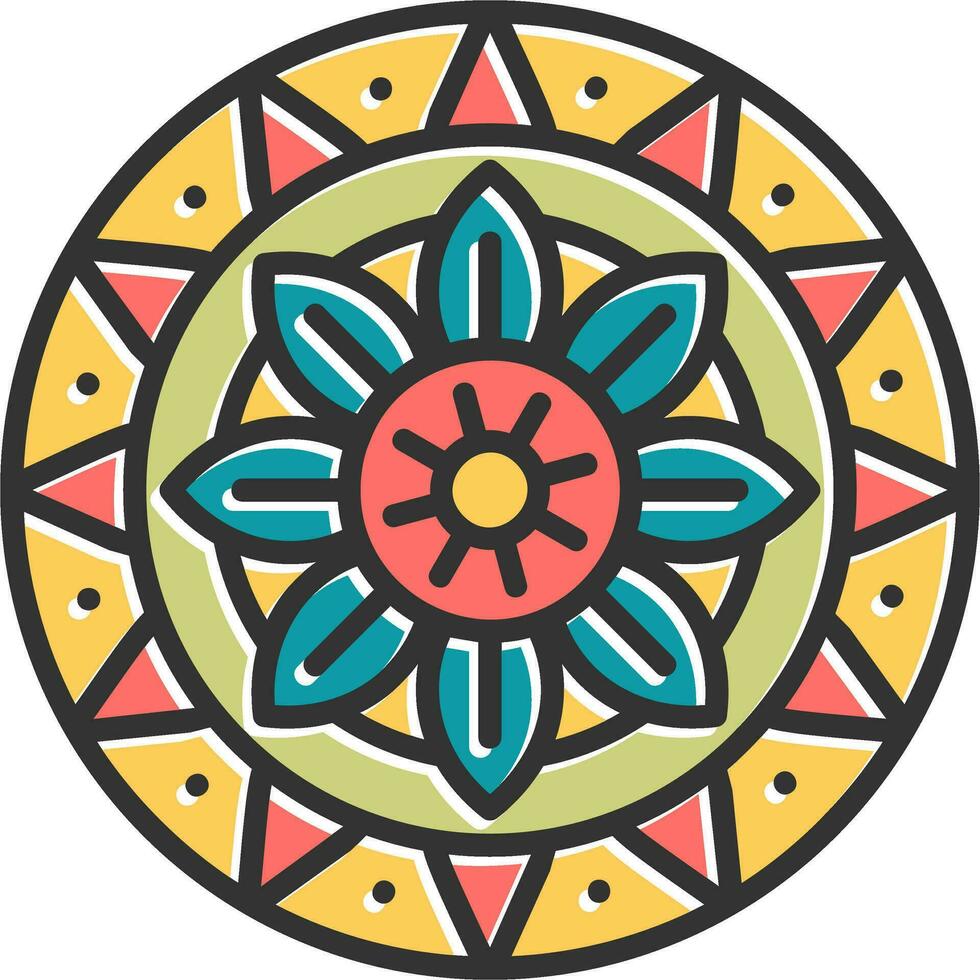 Mandala Vector Icon