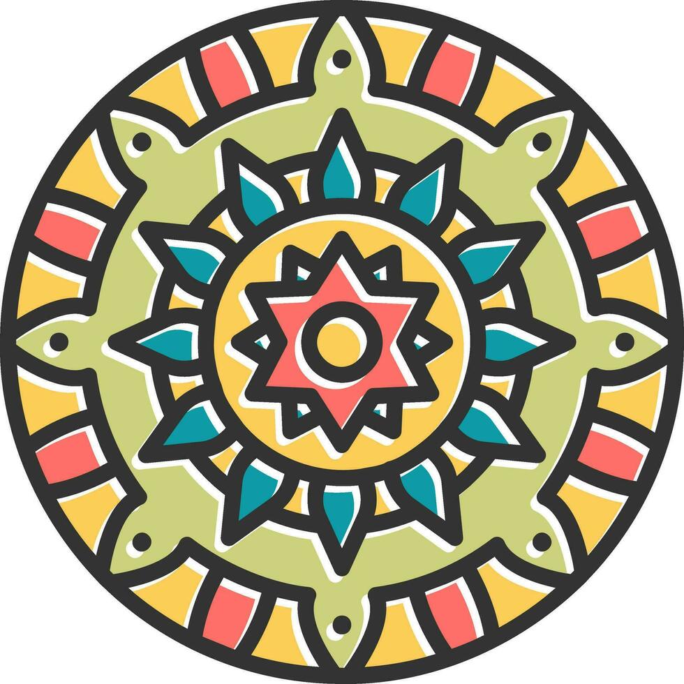 Mandala Vector Icon