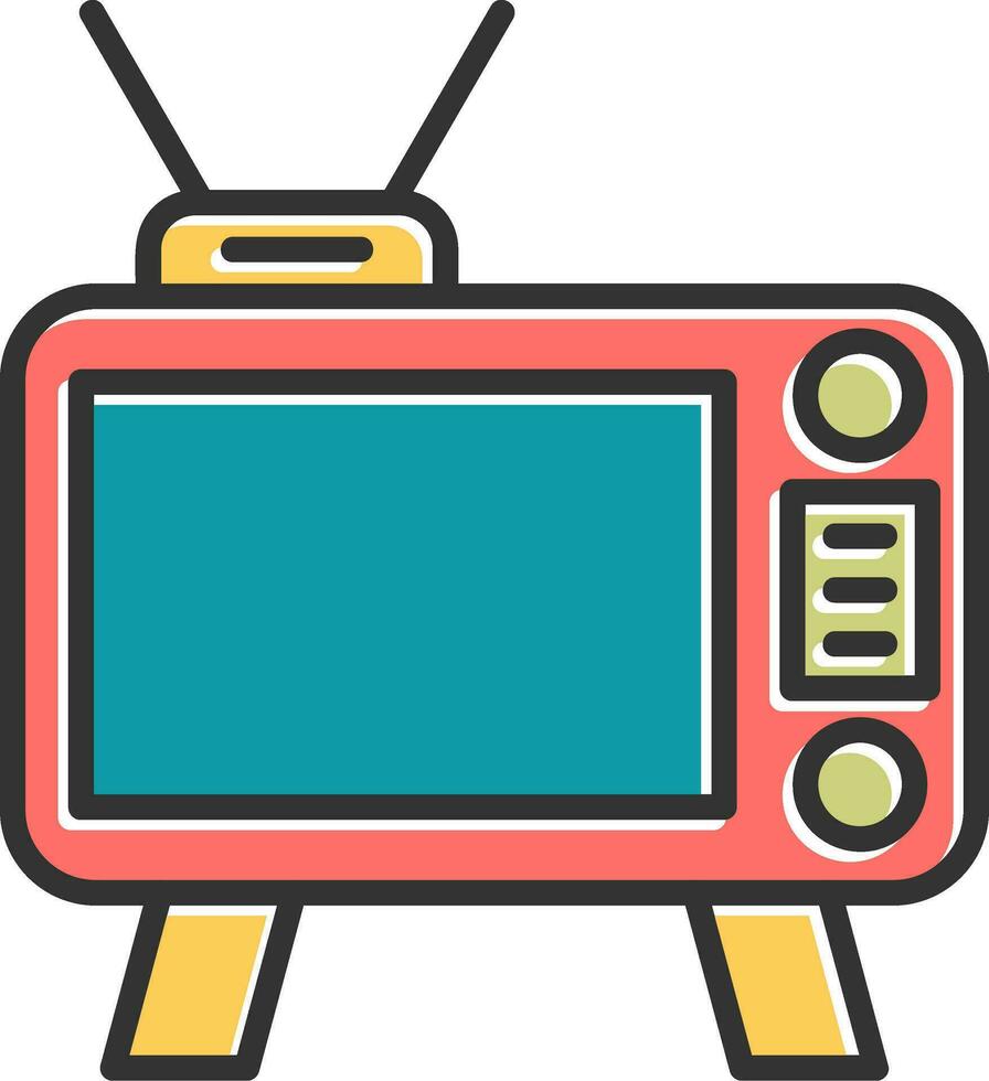 Television Vector Icon