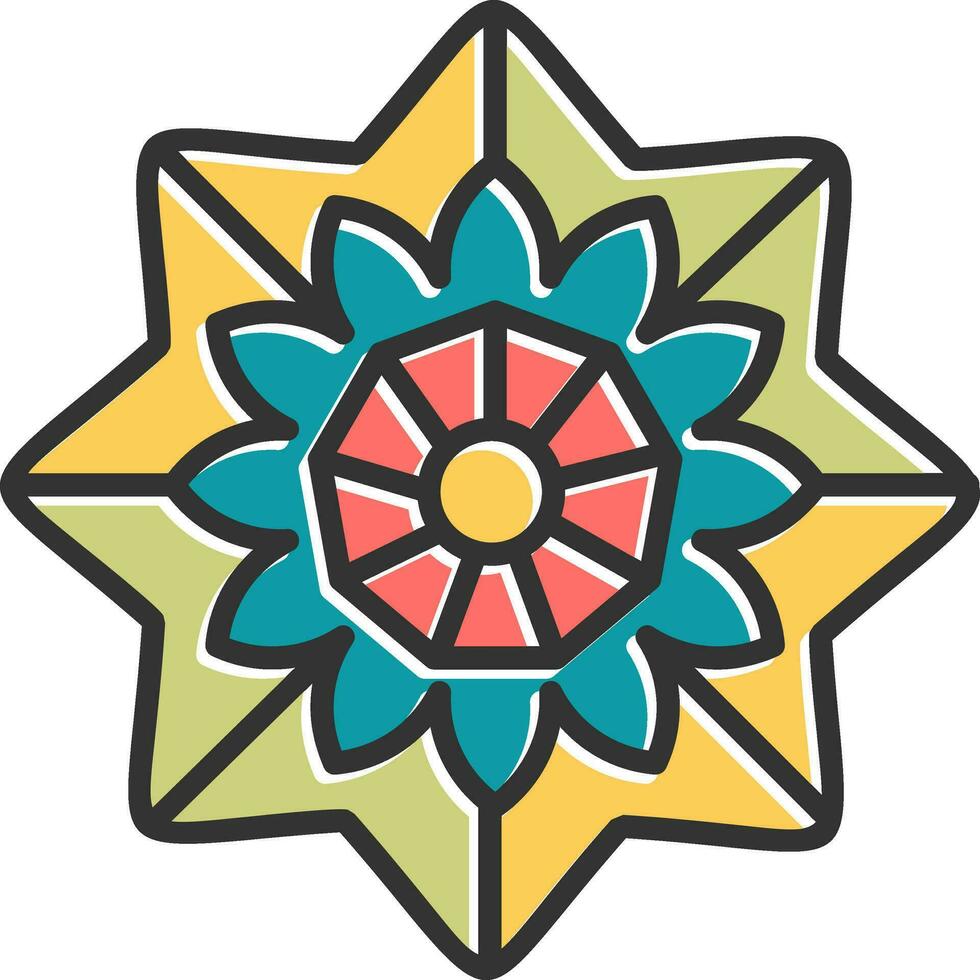 Mandala Vector Icon