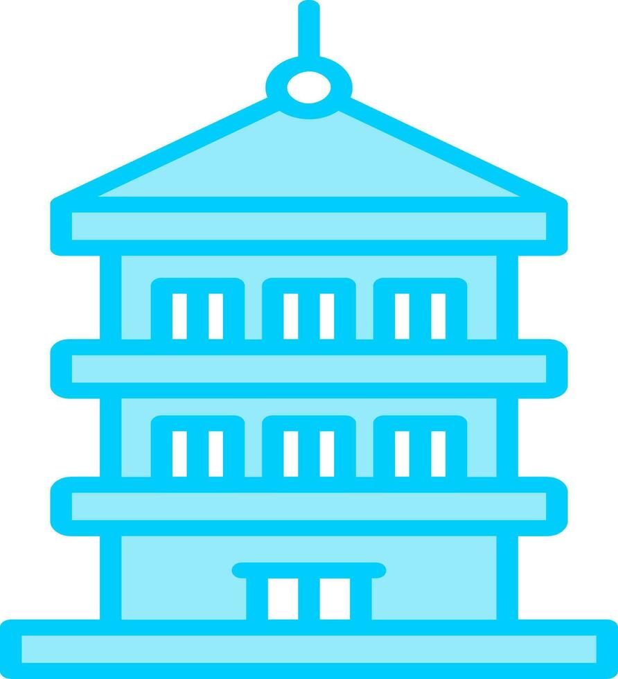 Pagoda Vector Icon