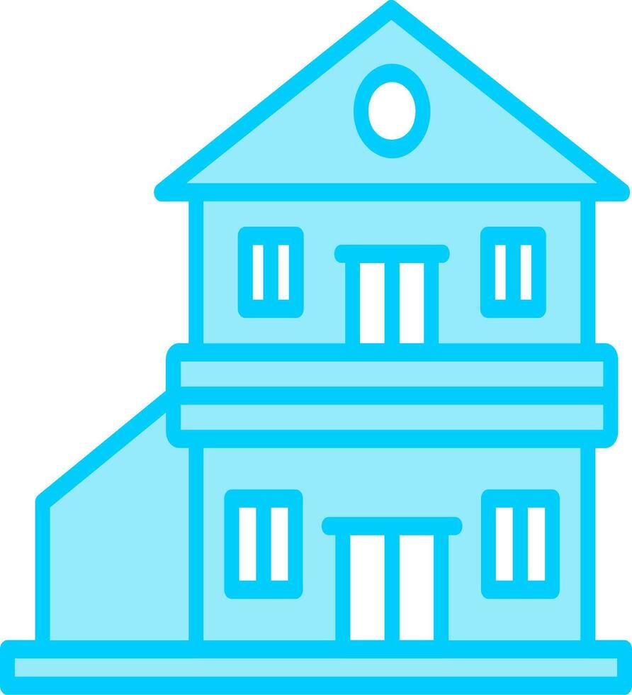 Mansion Vector Icon