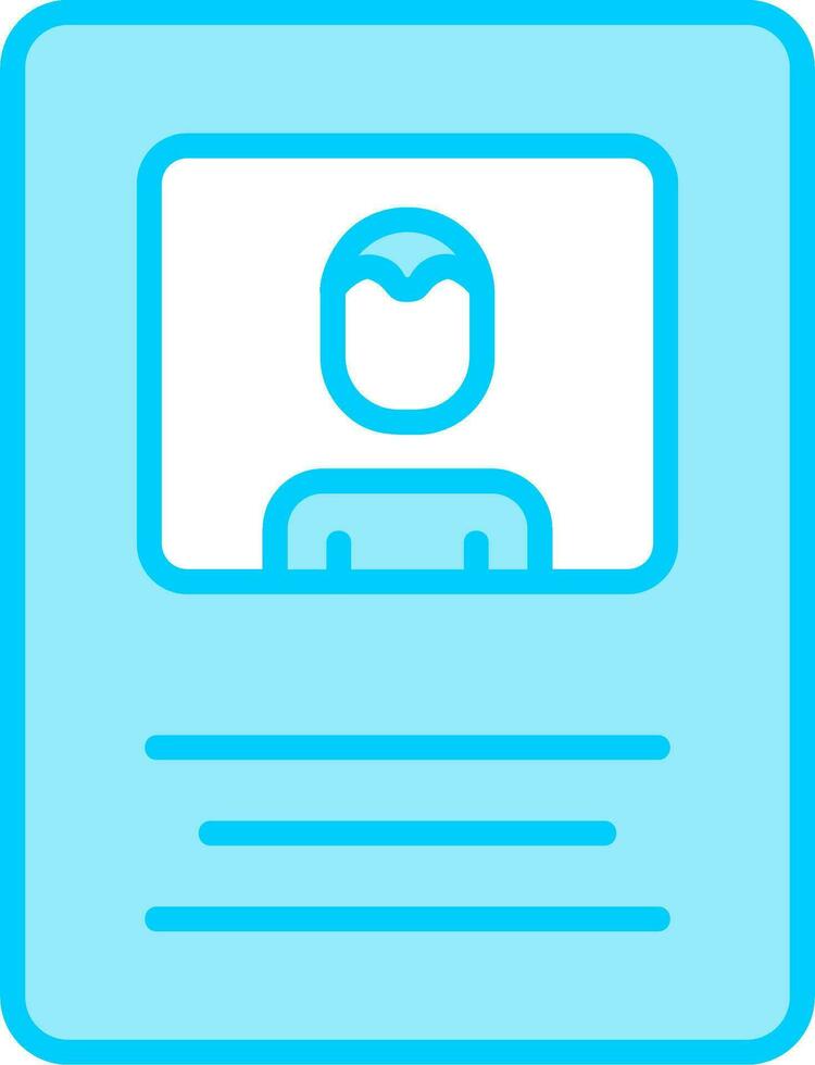 Name Tag Vector Icon