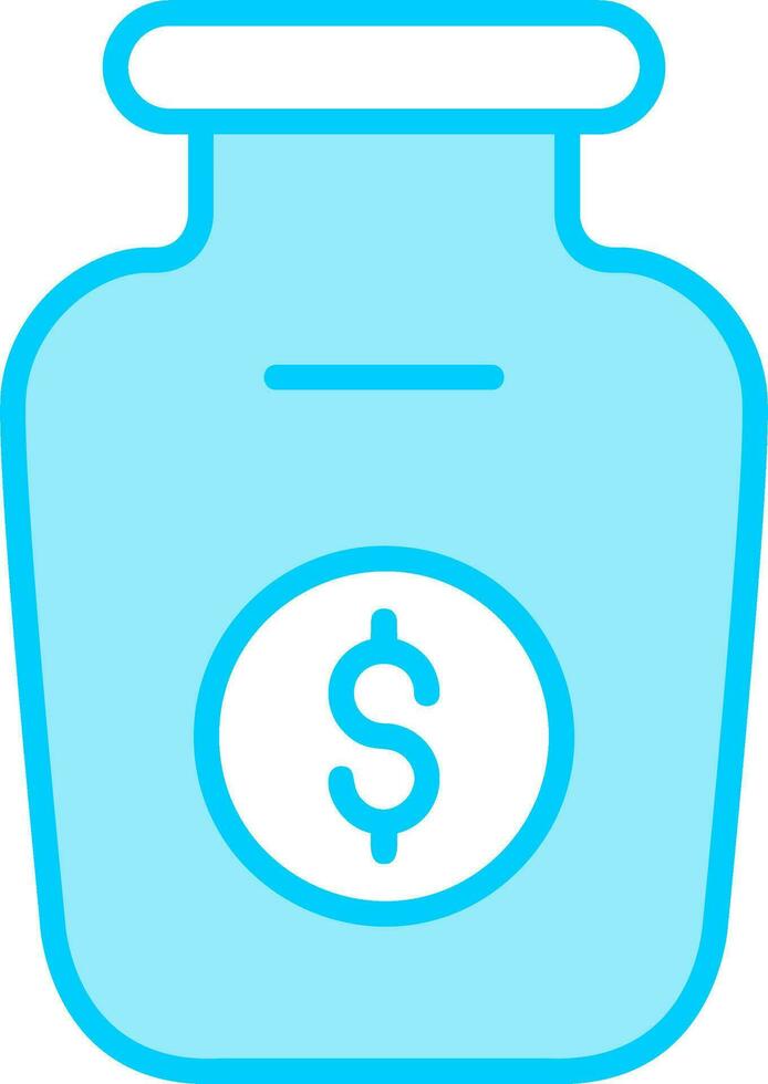 Money Jar Vector Icon
