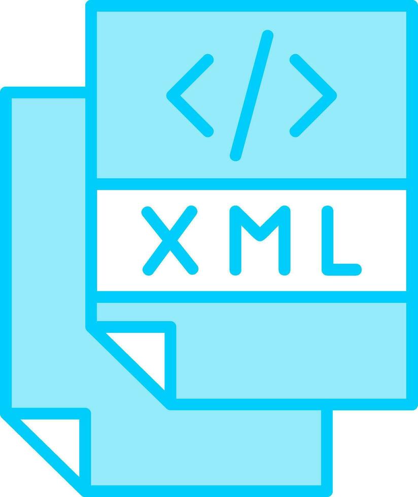 Xml File Vector Icon