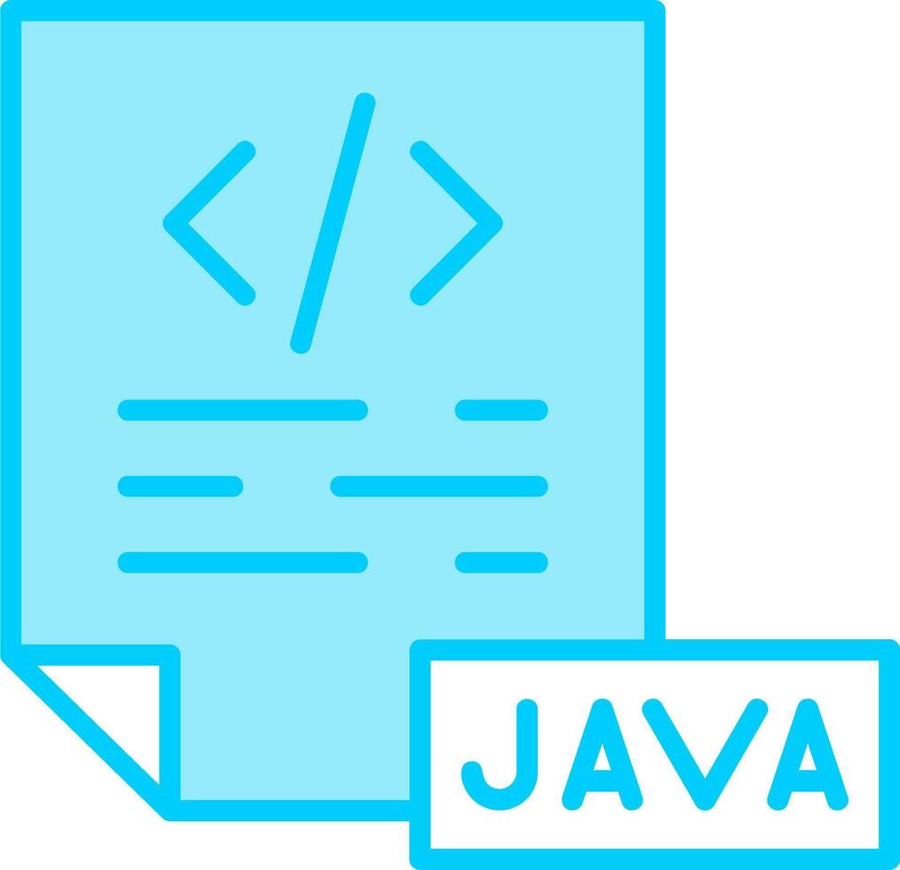 icono de vector de java