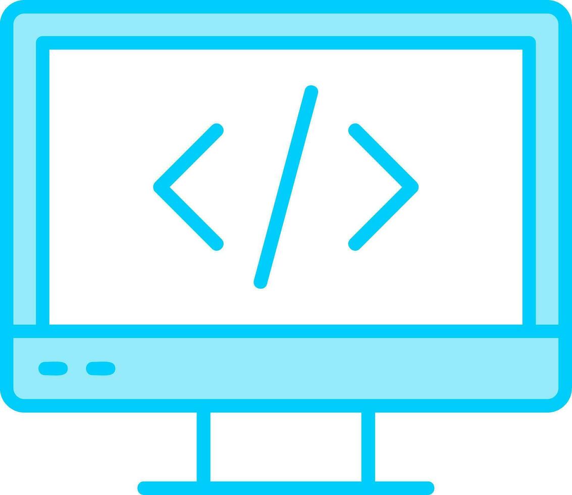 icono de vector de codificación web