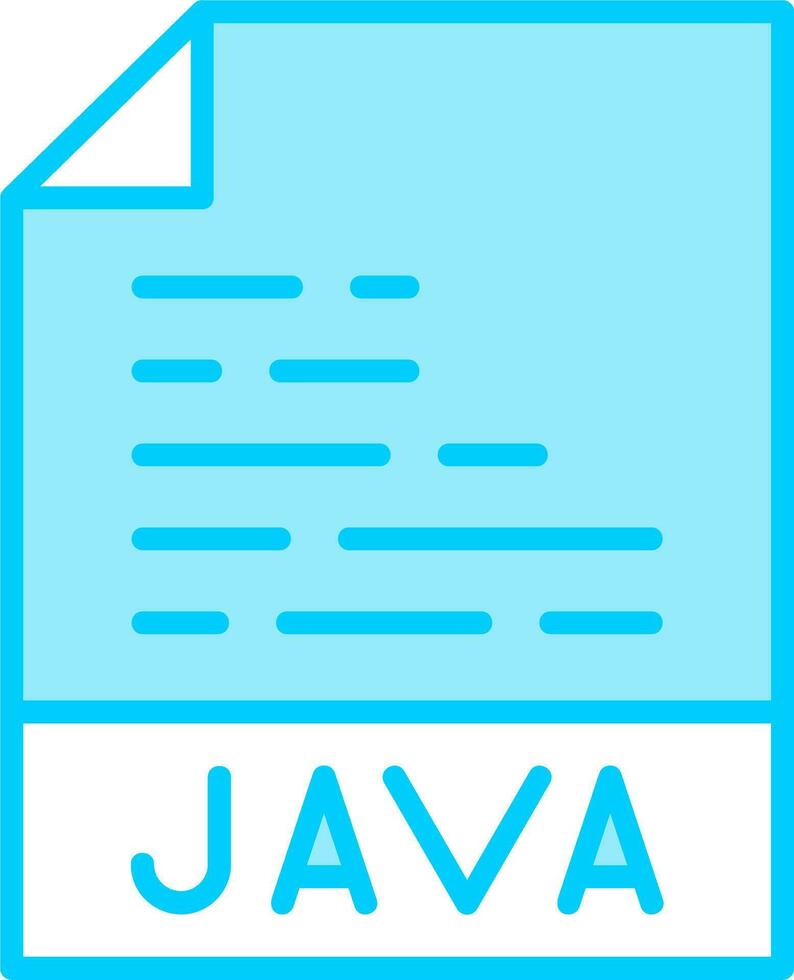 Java guión vector icono