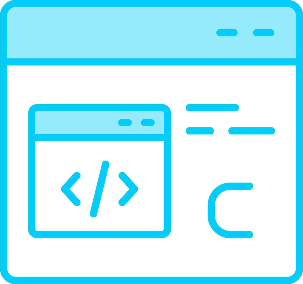 Computer Languages Vector Icon