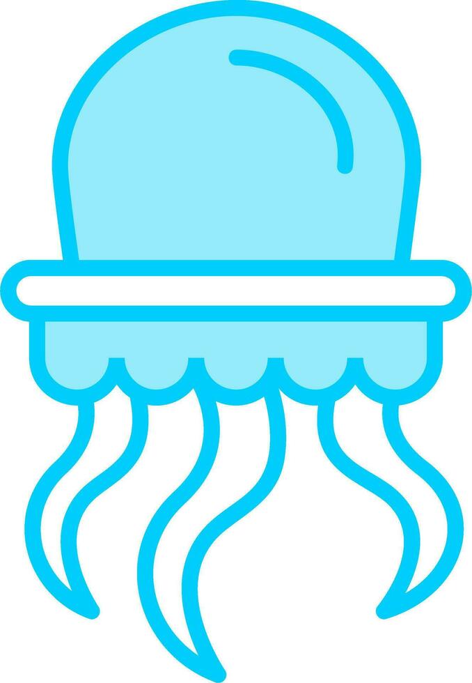 Jellyfish Vector Icon