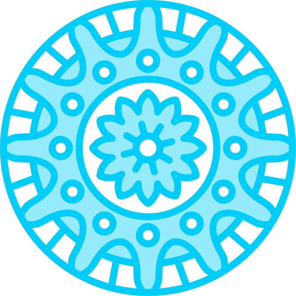 icono de vector de mandala