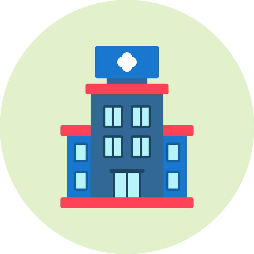 Hospital Building Vector Icon
