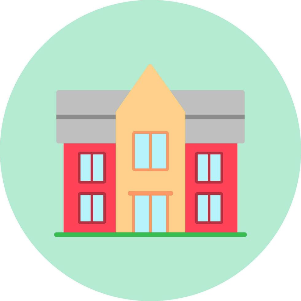 Mansion Vector Icon