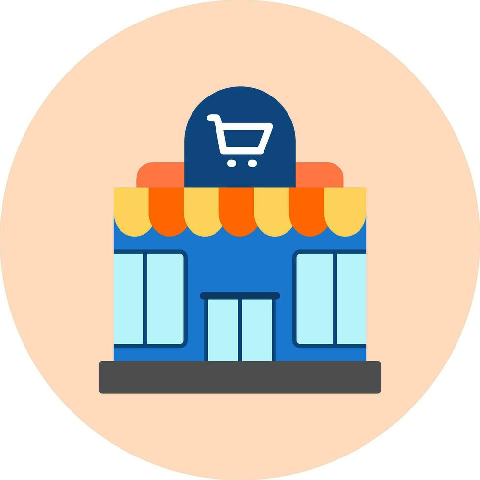Supermarket Vector Icon
